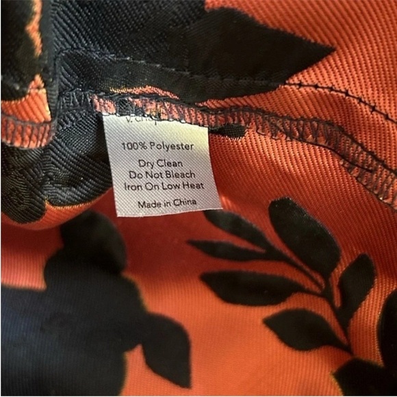 V. Chapman Hollyhock Mini Dress Baroque Rose Floral Brocade NWT - Picture 11 of 12